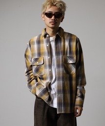 BIG MIKE Heavy flannel shirt ビックマイク チェック ヘビーフランネルシャツ