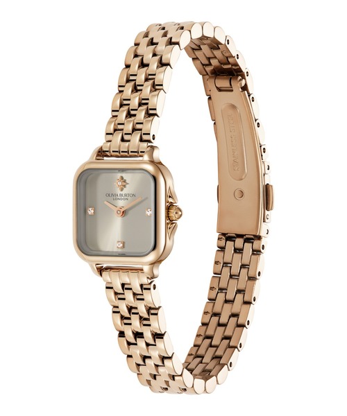 OLIVIA BURTON(オリビアバートン)の「「OLIVIA BURTON/オリビアバートン」クラシック - グロブナー ゴールド ブレスレット ウォッチ 2サイズ展開(アナログ腕時計・レディース・ピンクゴールド/イエローゴールド/アンティークゴールド・FREE/mini)」の14枚目の写真