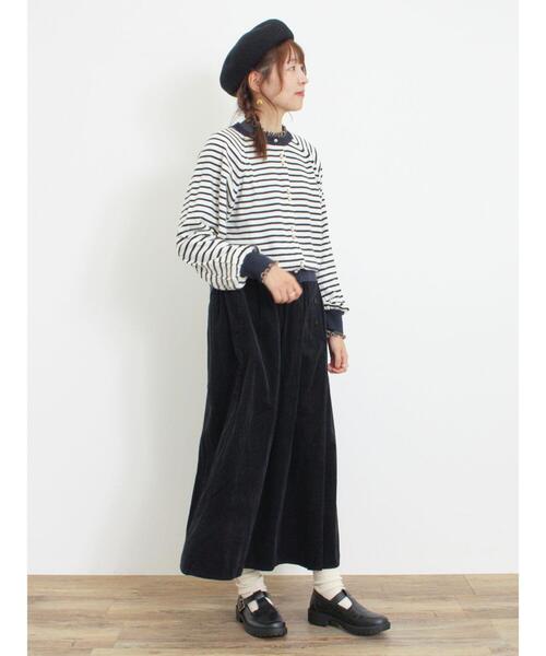 Samansa Mos2(サマンサ モスモス)の「【アンチピリング/マシンウォッシャブル】パフ袖カーディガン(カーディガン/ボレロ・レディース・レッド/イエロー/キナリ/ネイビー・F)」の18枚目の写真