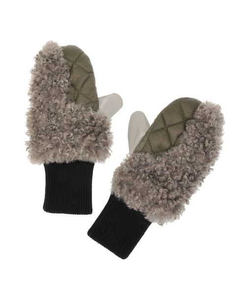 FABRIC MIX MITTENS ファブリックミックスミトン VENTILE GROUNDWORK