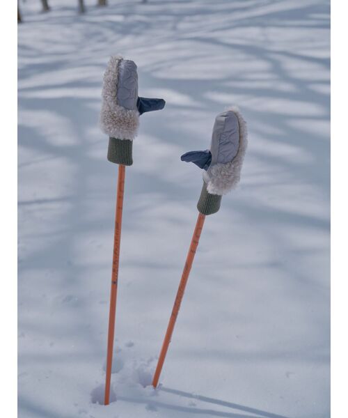 FABRIC MIX MITTENS ファブリックミックスミトン VENTILE GROUNDWORK