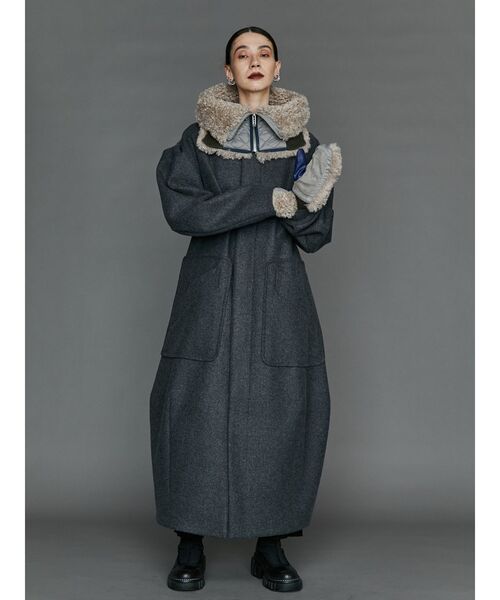 FABRIC MIX MITTENS ファブリックミックスミトン VENTILE GROUNDWORK