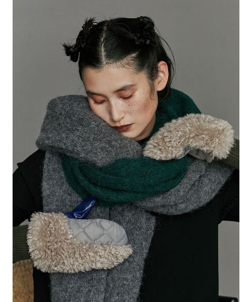 FABRIC MIX MITTENS ファブリックミックスミトン VENTILE GROUNDWORK