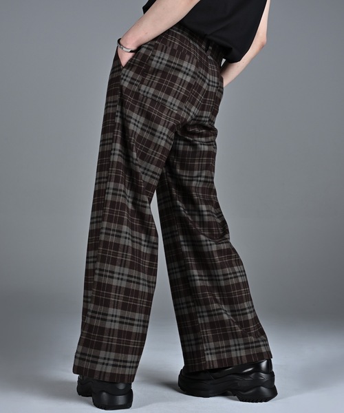 ADRER TRダブルクロステーラードダブルジャケット/ワイドストレート