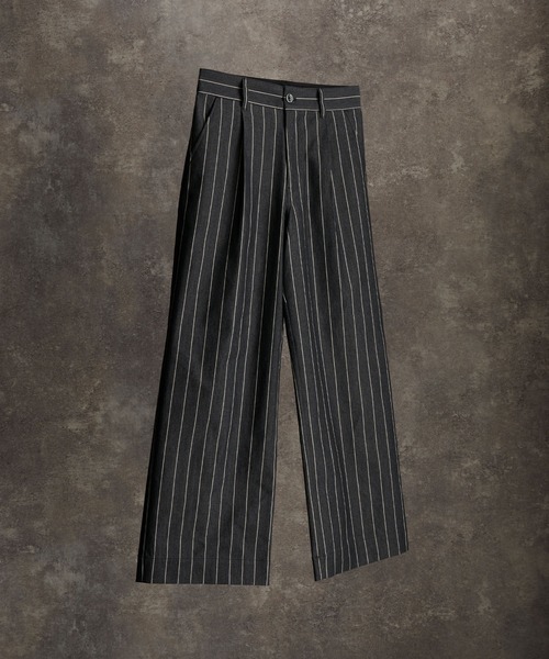 【ADRER】TR w cloth セットアップ上下 ADRER（アドラー）の「TR w cloth basic wide straight pants