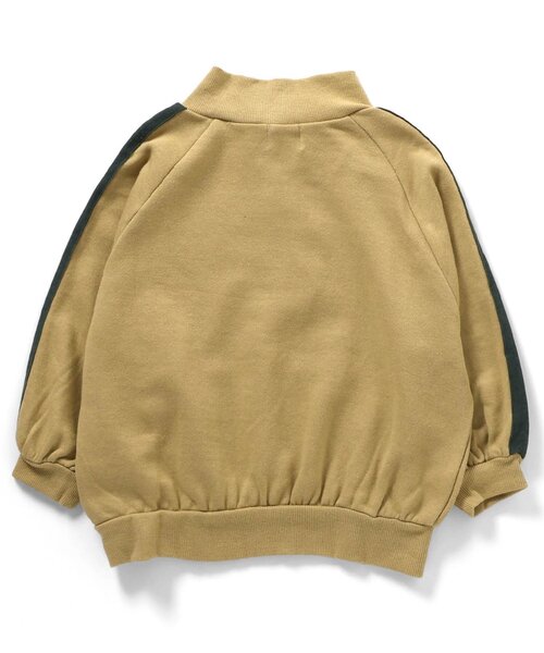 F.O.KIDS（エフオーキッズ）の「ハーフジッププルオーバー（スウェット・キッズ・イエロー/チャコール/ワインレッド・140/130/120/110/100/90/80）」の10枚目の写真