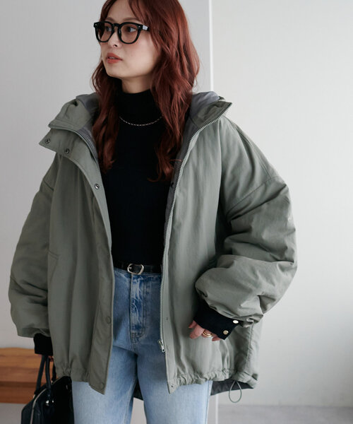 軽量&防寒◎】中綿モンスターパーカー《WEB限定》（ブルゾン