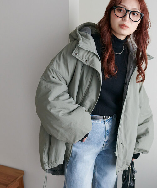 軽量&防寒◎】中綿モンスターパーカー《WEB限定》（ブルゾン