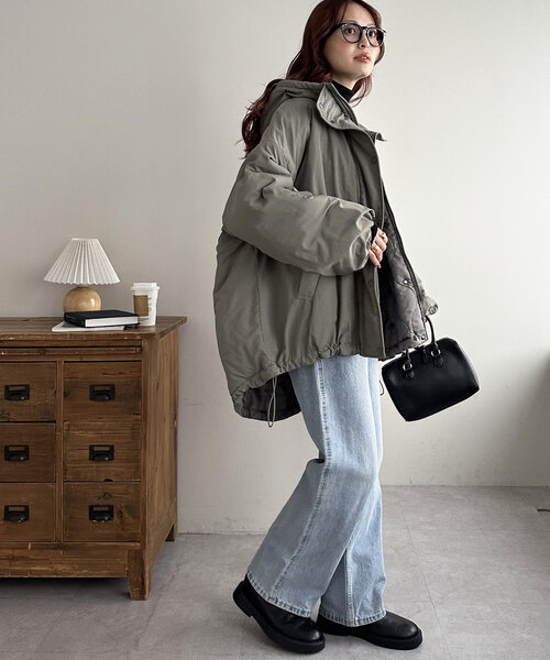 軽量&防寒◎】中綿モンスターパーカー《WEB限定》（ブルゾン