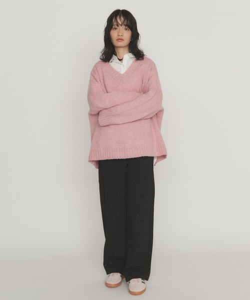 MERLOT(メルロー)の「ラメスラックス(スラックス・レディース・ブラック/ブラウン・FREE)」の12枚目の写真