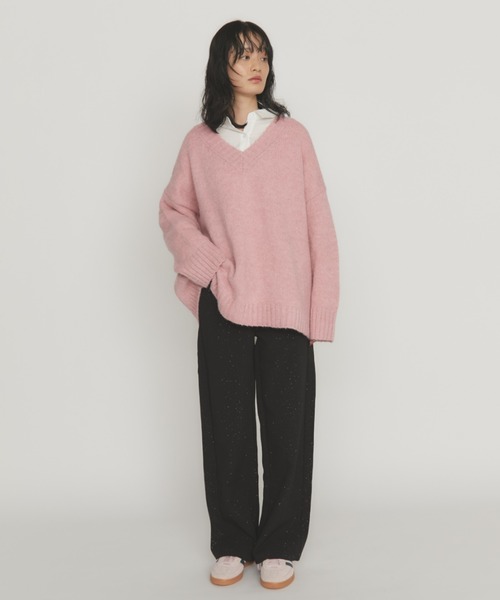 MERLOT(メルロー)の「ラメスラックス(スラックス・レディース・ブラック/ブラウン・FREE)」の14枚目の写真