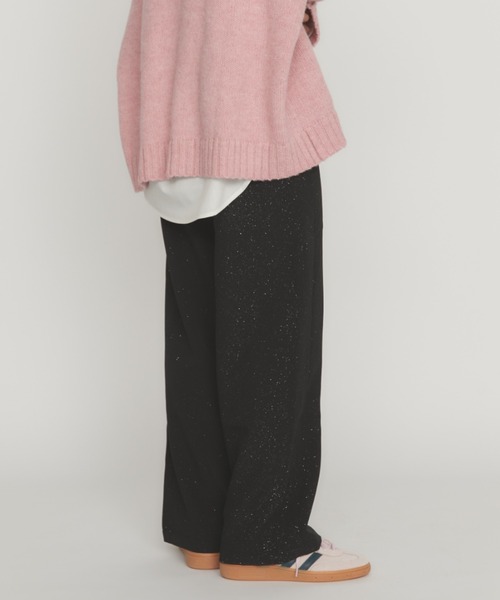 MERLOT(メルロー)の「ラメスラックス(スラックス・レディース・ブラック/ブラウン・FREE)」の20枚目の写真