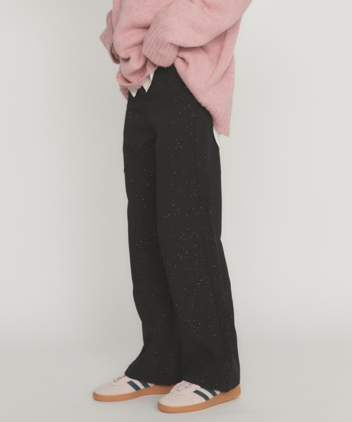 MERLOT(メルロー)の「ラメスラックス(スラックス・レディース・ブラック/ブラウン・FREE)」の21枚目の写真