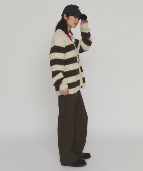 MERLOT(メルロー)の「ラメスラックス(スラックス・レディース・ブラック/ブラウン・FREE)」の6枚目の写真