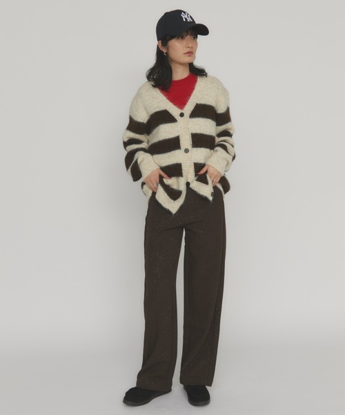 MERLOT(メルロー)の「ラメスラックス(スラックス・レディース・ブラック/ブラウン・FREE)」の3枚目の写真