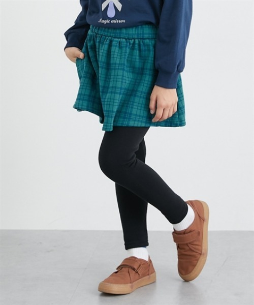 QUNTSTYLE（キュントスタイル）の「裏起毛　ポケット付きスカッツ（その他パンツ・キッズ・ブラウン/ベージュ/ネイビー/ブラック系その他/ネイビー系/グレー/グレー系その他/ブラウン系その他/ブラック/パープル/グリーン系・100/110/130/140/150/160/120）」の8枚目の写真