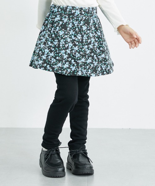 QUNTSTYLE（キュントスタイル）の「裏起毛　ポケット付きスカッツ（その他パンツ・キッズ・ブラウン/ベージュ/ネイビー/ブラック系その他/ネイビー系/グレー/グレー系その他/ブラウン系その他/ブラック/パープル/グリーン系・100/110/130/140/150/160/120）」の3枚目の写真