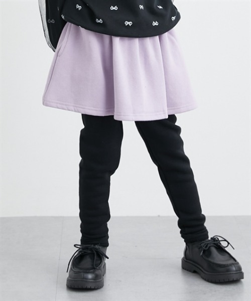 QUNTSTYLE（キュントスタイル）の「裏起毛　ポケット付きスカッツ（その他パンツ・キッズ・ブラウン/ベージュ/ネイビー/ブラック系その他/ネイビー系/グレー/グレー系その他/ブラウン系その他/ブラック/パープル/グリーン系・100/110/130/140/150/160/120）」の11枚目の写真