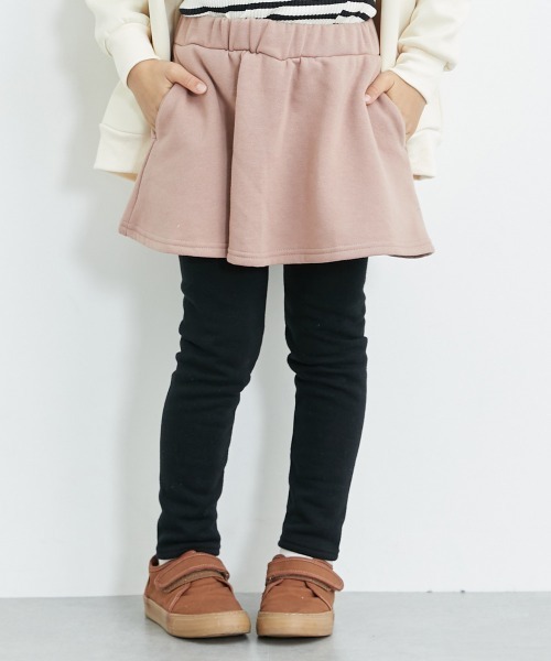 QUNTSTYLE（キュントスタイル）の「裏起毛　ポケット付きスカッツ（その他パンツ・キッズ・ブラウン/ベージュ/ネイビー/ブラック系その他/ネイビー系/グレー/グレー系その他/ブラウン系その他/ブラック/パープル/グリーン系・100/110/130/140/150/160/120）」の5枚目の写真
