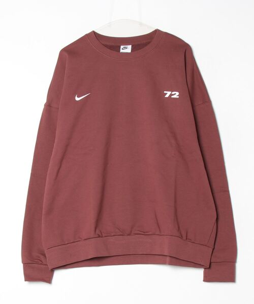 NIKE（ナイキ）の「NIKE/ナイキ CLUB OVERSIZED CREW OPP2（スウェット・メンズ・ブラック/ブラウン・S/M/L/XL）」の9枚目の写真