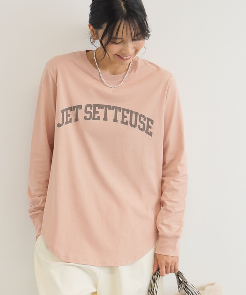 BARNYARDSTORM(バンヤードストーム)の「BARNYARDSTORM / JETロンT(Tシャツ/カットソー・レディース・ホワイト/ピンク・FREE)」の14枚目の写真