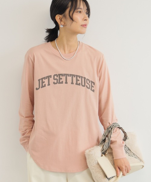 BARNYARDSTORM(バンヤードストーム)の「BARNYARDSTORM / JETロンT(Tシャツ/カットソー・レディース・ホワイト/ピンク・FREE)」の15枚目の写真