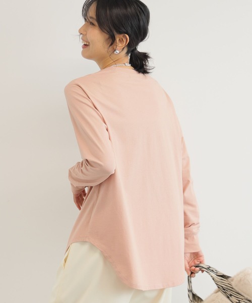 BARNYARDSTORM(バンヤードストーム)の「BARNYARDSTORM / JETロンT(Tシャツ/カットソー・レディース・ホワイト/ピンク・FREE)」の16枚目の写真