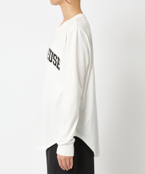 BARNYARDSTORM(バンヤードストーム)の「BARNYARDSTORM / JETロンT(Tシャツ/カットソー・レディース・ホワイト/ピンク・FREE)」の18枚目の写真