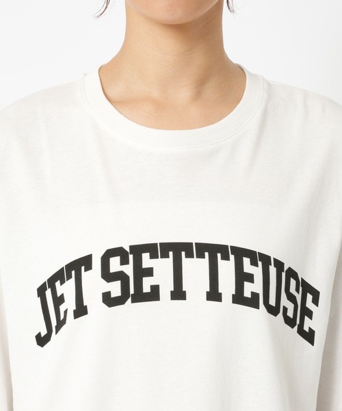 BARNYARDSTORM(バンヤードストーム)の「BARNYARDSTORM / JETロンT(Tシャツ/カットソー・レディース・ホワイト/ピンク・FREE)」の20枚目の写真