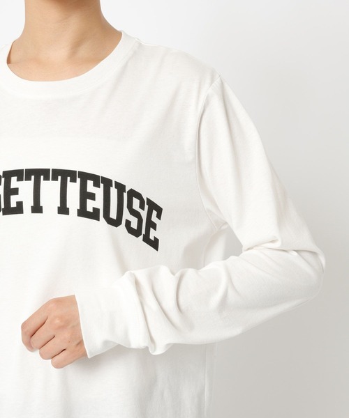 BARNYARDSTORM(バンヤードストーム)の「BARNYARDSTORM / JETロンT(Tシャツ/カットソー・レディース・ホワイト/ピンク・FREE)」の22枚目の写真