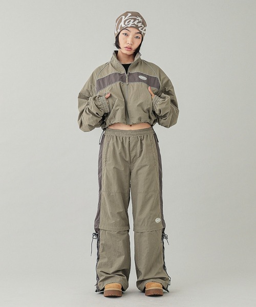 X-girl（エックスガール）の「SIGN LOGO JACQUARD BEANIE（ニットキャップ/ビーニー・レディース・ベージュ/オリーブ/ブラック・ONE SIZE）」の12枚目の写真