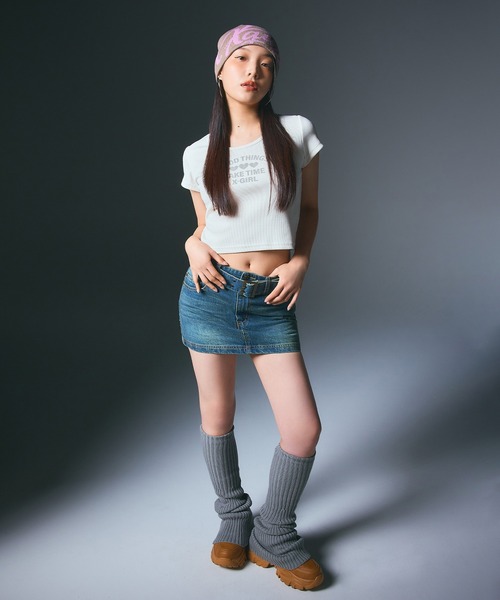 X-girl（エックスガール）の「SIGN LOGO JACQUARD BEANIE（ニットキャップ/ビーニー・レディース・ベージュ/オリーブ/ブラック・ONE SIZE）」の20枚目の写真