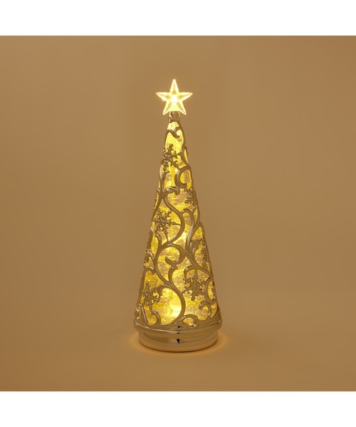 ウォーターツリースノーRAINBOW＆WARM シルバー（インテリア雑貨