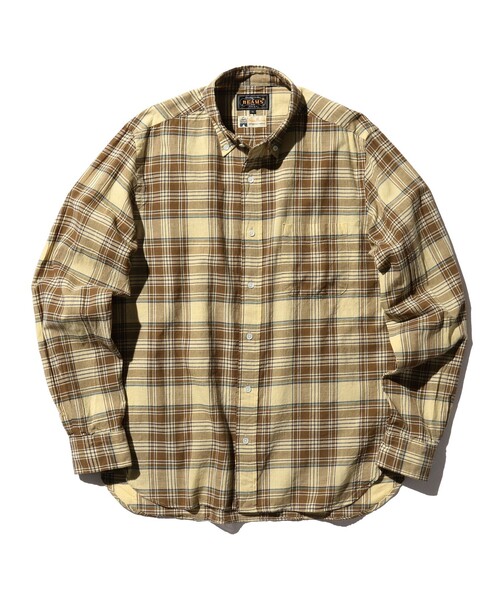セール】マドラス チェック ボタンダウン シャツ（シャツ