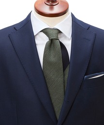 Cricket（クリケット）の「【CRICKET】クリケット ウールシルク ムジ×ストライプ クレリックネクタイ（ネクタイ）」