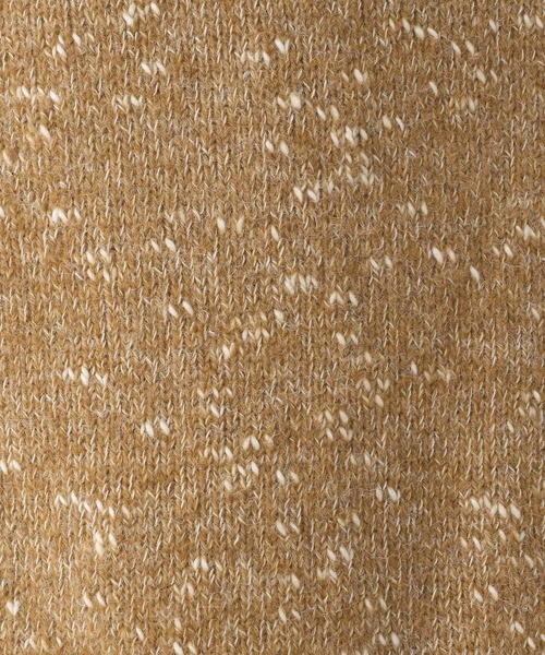 HARE（ハレ）の「メランジネップヤーンニット(HARE)（ニット/セーター・メンズ・イエロー/ブラック/グレー・FREE）」の12枚目の写真