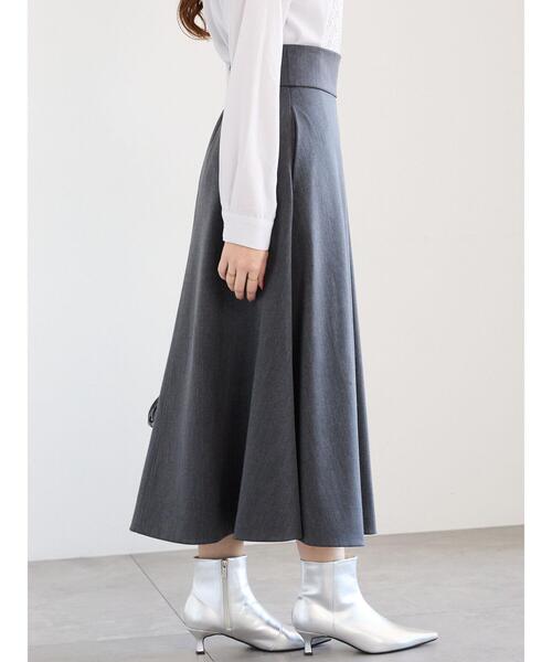 Te chichi（テチチ）の「ボンディングフレアスカート（スカート）」 - WEAR