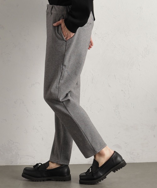 FOUND GOOD（ファウンドグッド）の「ウールライクスラックス（スラックス・メンズ・ベージュ/ブラウン系5/ブラック/グレー系5・XL/L/M/S）」の9枚目の写真