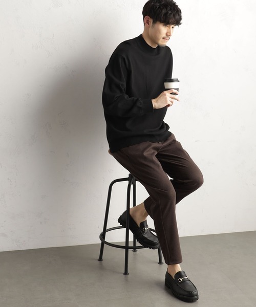 FOUND GOOD（ファウンドグッド）の「ウールライクスラックス（スラックス・メンズ・ベージュ/ブラウン系5/ブラック/グレー系5・XL/L/M/S）」の16枚目の写真