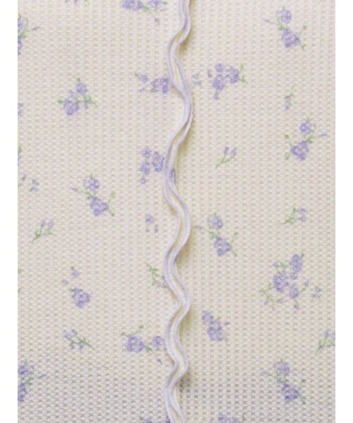 merry jenny（メリージェニー）の「flowerパフスリーブtops（Tシャツ/カットソー・レディース・ピンク/ラベンダー/ブルー・FREE）」の4枚目の写真