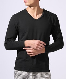 LUXSTYLE（ラグスタイル）の「コットンあったかVネックインナー（インナーウェア/肌着）」