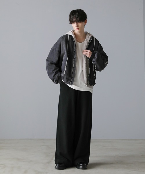 セール】フリンジ切替ヘビーウェイトデニムMA-1（MA-1）｜ASTRONOMY