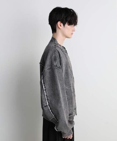 セール】フリンジ切替ヘビーウェイトデニムMA-1（MA-1）｜ASTRONOMY