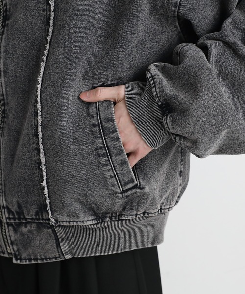 ASTRONOMY（アストロノミー）の「フリンジ切替ヘビーウェイトデニムMA