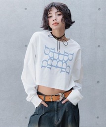 PAGEBOY | クロスシシュウショートロンT(Tシャツ/カットソー)
