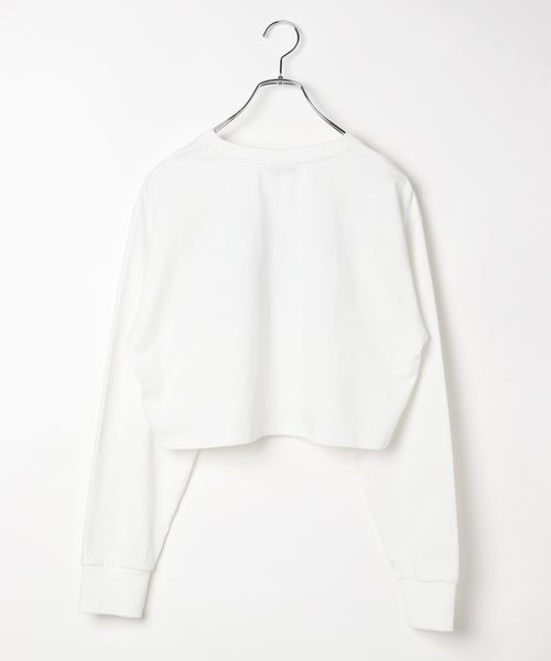 PAGEBOY（ページボーイ）の「クロスシシュウショートロンT（Tシャツ/カットソー・レディース・オフホワイト/ブラック/オレンジ・FREE）」の22枚目の写真