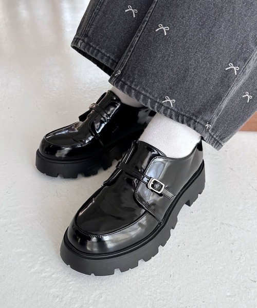 2WAYマニッシュシューズ 283909（ドレスシューズ）｜Heather