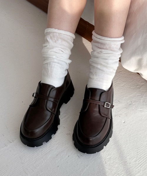 Heather(ヘザー)の「2WAYマニッシュシューズ 283909(ドレスシューズ・レディース・ブラック/ブラウン/ブラウン系その他・M/L)」の4枚目の写真