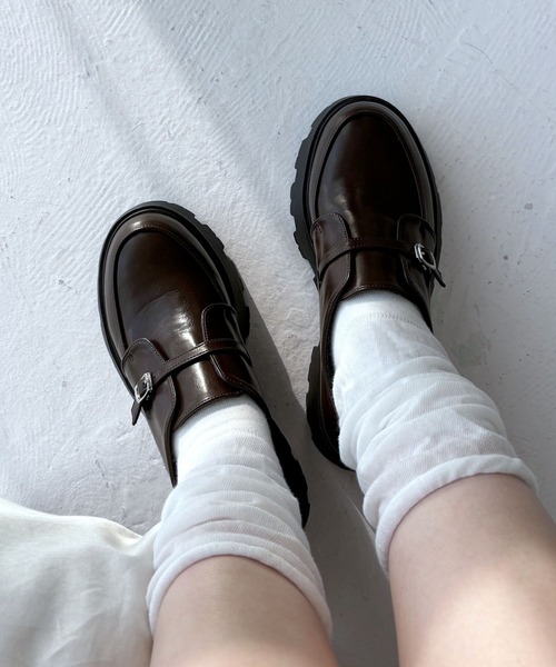 Heather(ヘザー)の「2WAYマニッシュシューズ 283909(ドレスシューズ・レディース・ブラック/ブラウン/ブラウン系その他・M/L)」の5枚目の写真