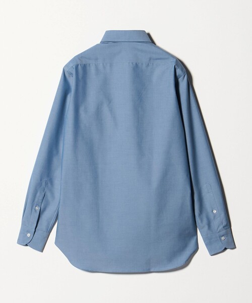 UNITED ARROWS(ユナイテッドアローズ)の「イージーケア AG シャンブレー タブカラー ドレスシャツ -抗菌防臭-(ビジネスシャツ・メンズ・コバルトブルー・40cm/39cm/37cm/42cm/41cm/36cm/38cm)」の7枚目の写真